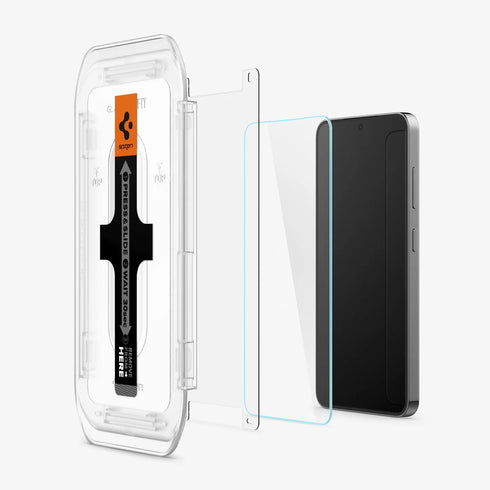 מגן מסך לסדרת Spigen Galaxy S24 GLAS.TR EZ Fit HD